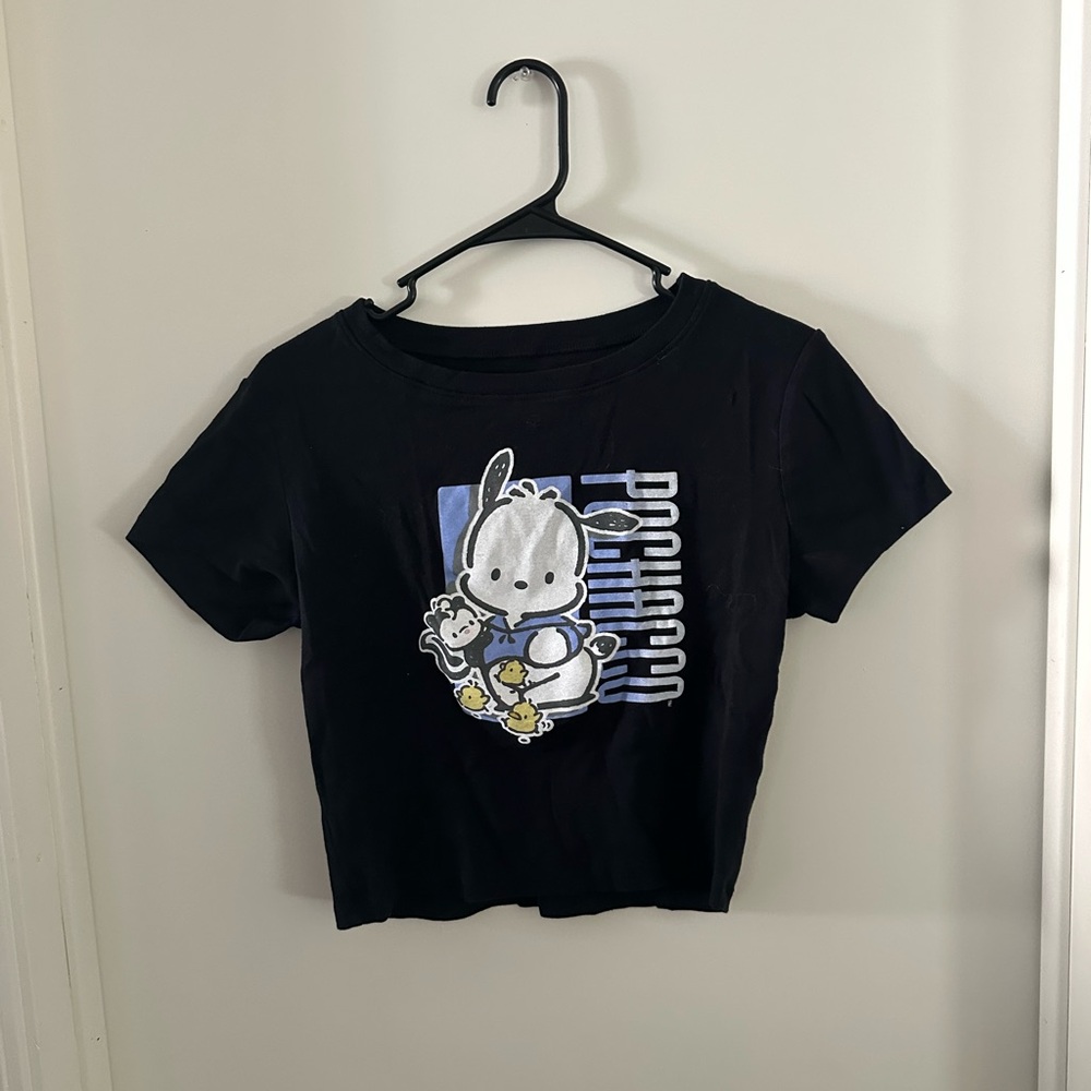 Sanrio Black Pachaco Short Sleeve Tee